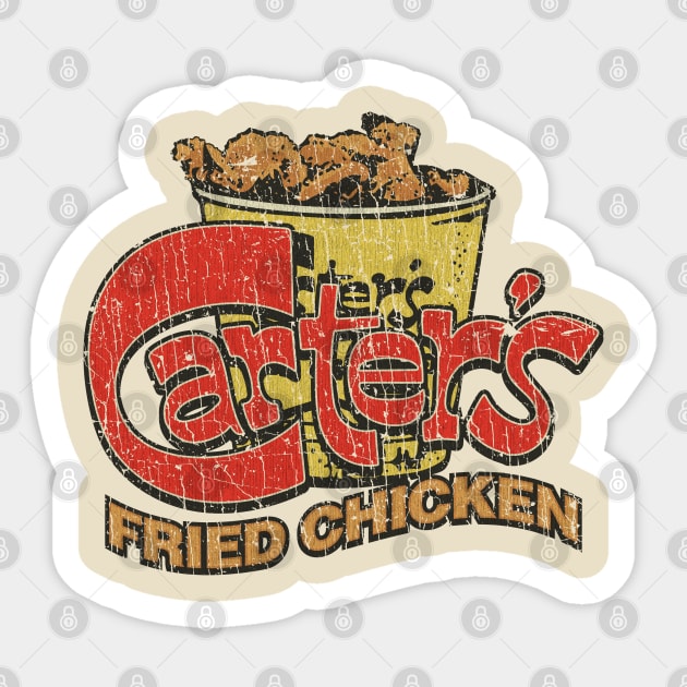 Carter's Fried Chicken 1968 Sticker by JCD666